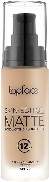 Foundation - TopFace Skin Editor Matte Foundation — photo N1