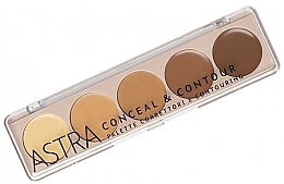 Fragrances, Perfumes, Cosmetics Makeup Palette - Astra Palette Conceal&Contour Palette