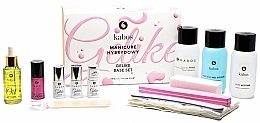 Fragrances, Perfumes, Cosmetics 13-Piece Manicure Set - Kabos Base Set Gelike Pink