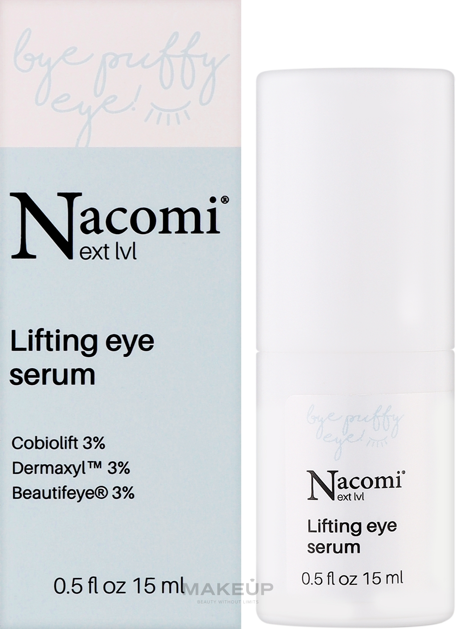 Eye Lifting Serum - Nacomi Next Level Lifting Eye Serum — photo 15 ml
