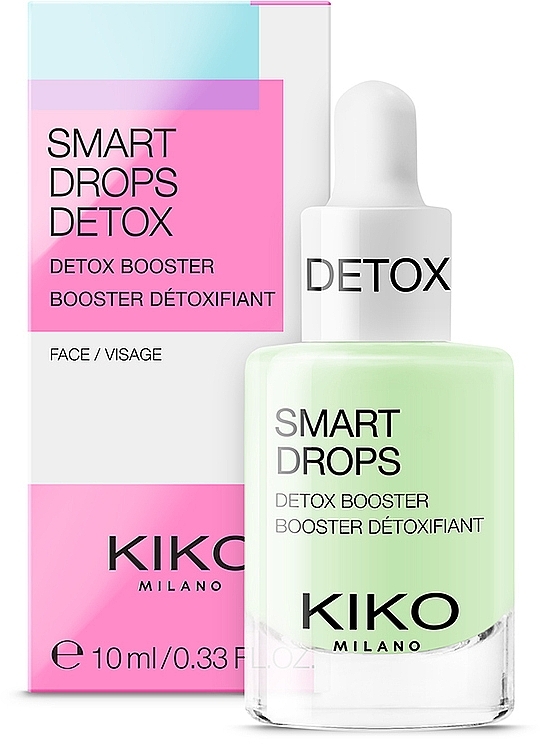 Facial Detox Booster - Kiko Milano Smart Drops Detox Booster — photo N2