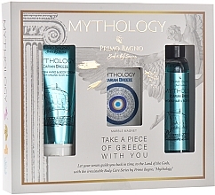 Fragrances, Perfumes, Cosmetics Beauty Set - Primo Bagno Mythology Icarian Breeze (b/wash/100 ml + h/cr/75ml + acc/1 pcs)