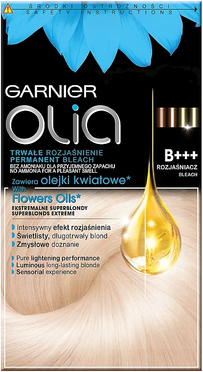 Hair Bleach - Garnier Olia Superblonds Extreme B+++ — photo N1