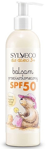 Kids Sunscreen Lotion, 3+ years - Sylveco SPF 50 — photo N2