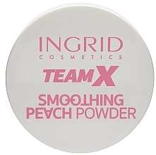 Face Powder - Ingrid Cosmetics Team X Transparent Smoothing Peach Powder — photo N1