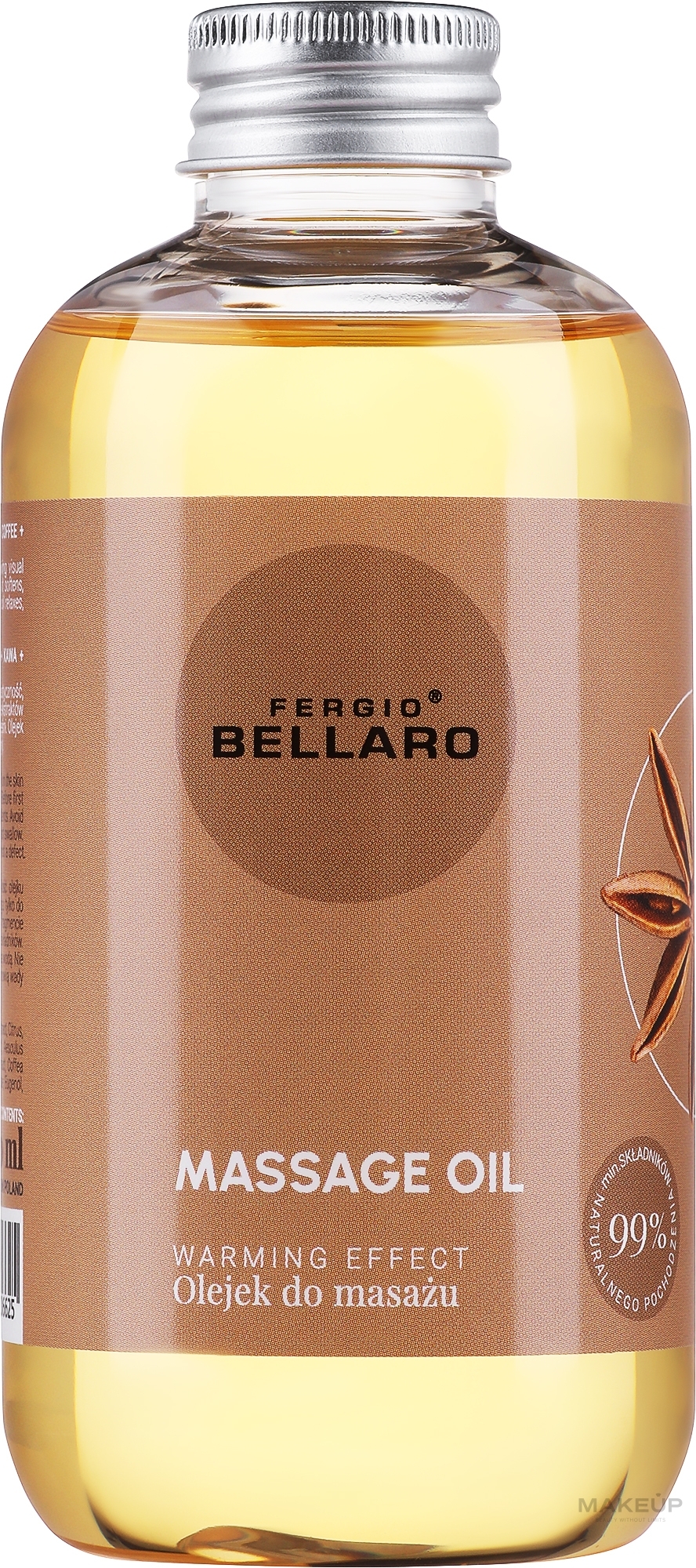 Massage Oil - Fergio Bellaro Massage Oil Slim Effect — photo 200 ml