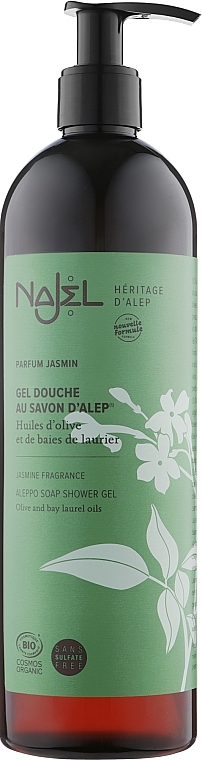 Soap Shower Gel - Najel Aleppo Soap Shower Gel Olive And Bay Laurel Oils — photo N1