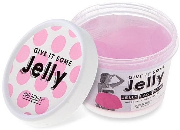 Jelly Face Mask - Mad Beauty Give It Some Jelly Face Mask Raspberry & Honey — photo N1