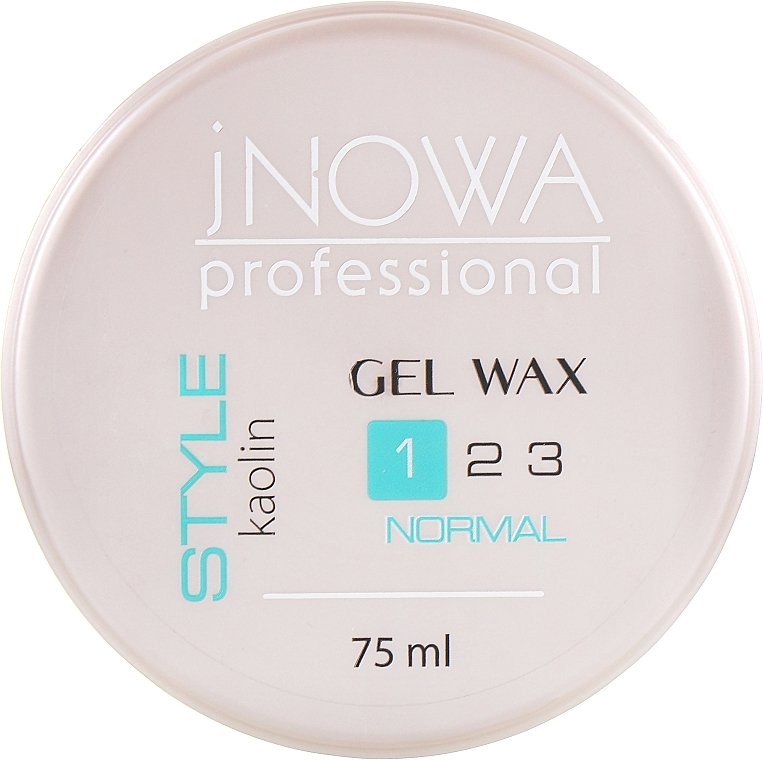 Normal Hold Gel Wax - jNOWA Professional Style Gel Wax — photo N1