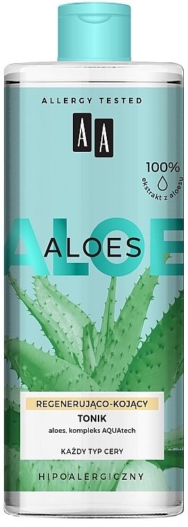 Aloe Vera Face Tonic - AA Aloes Tonic — photo N1