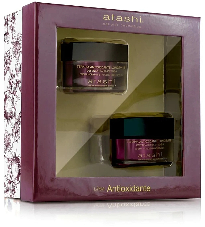 Set - Atashi Antioxidant Set (f/cr/50mlx2) — photo N6