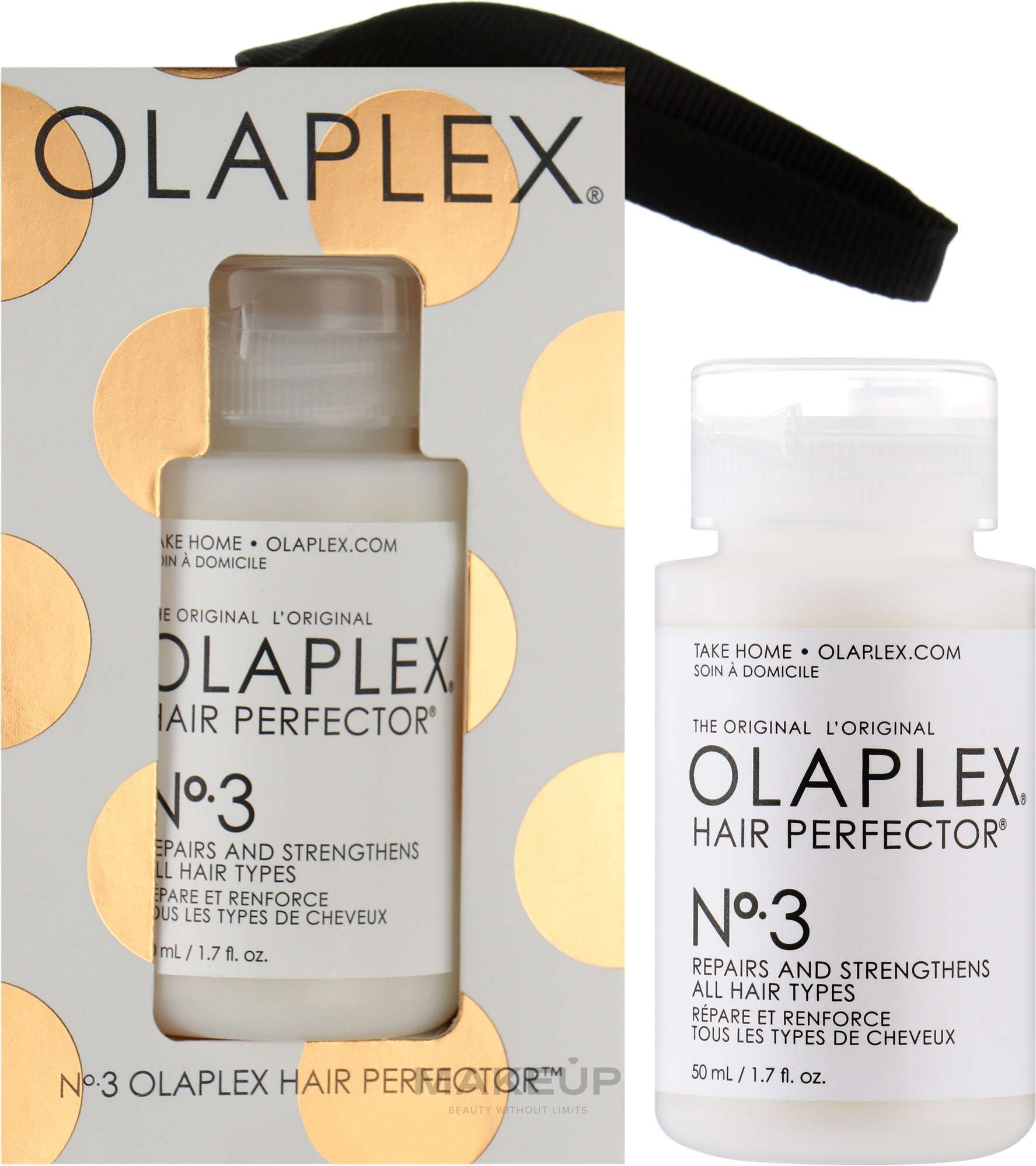 Hair Elixir 'Hair Perfection' in a Gift Box - Olaplex №3 Hair Perfector — photo 50 ml