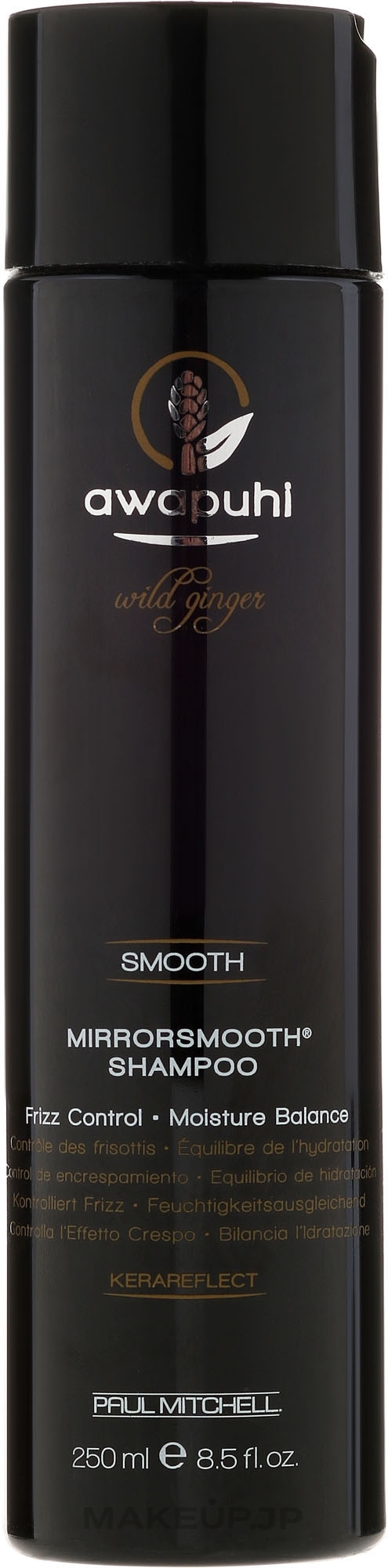 Keratin Smoothing Shampoo - Paul Mitchell Awapuhi Wild Ginger MirrorSmooth Shampoo — photo 250 ml