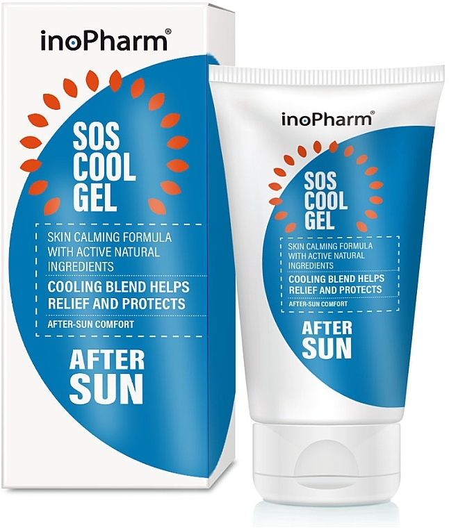 Cooling After Sun Gel - InoPharm SOS Cool Gel After Sun — photo N1