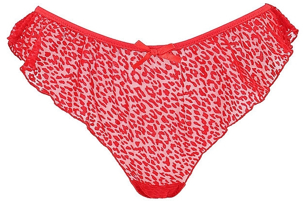 Women Thongs 'Bagira', red - Passion — photo N1