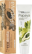 Whitening Papaya Toothpaste - Ecodenta Papaya Whitening Toothpaste — photo N2