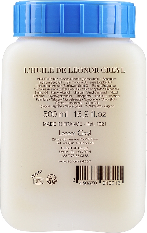 Hair Oil - Leonor Greyl Treatment Before Shampoo — photo N4