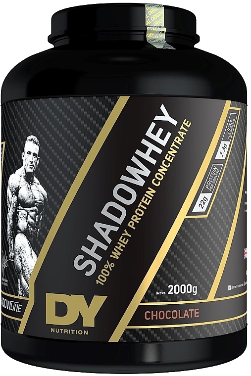 Classic Chocolate Whey Protein Concentrate - DY Nutrition Shadowhey Chocolate — photo N3