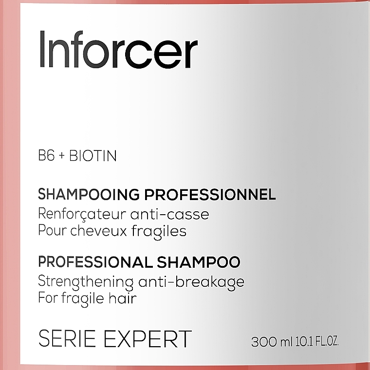 Strengthening Hair Shampoo - L'Oreal Professionnel Inforcer Strengthening Anti-Breakage Shampoo — photo N3