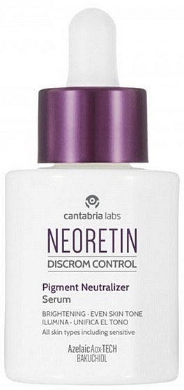 Face Serum - Cantabria Labs Neoretin Discrom Control Pigment Neutralizer Serum — photo N1