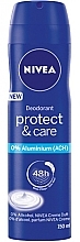 Deodorant Spray - Nivea Women Deospray Protect & Care — photo N1