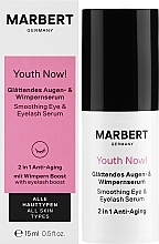 Fragrances, Perfumes, Cosmetics Smoothing Eye & Eyelash Serum - Marbert Youth Now! Smoothing Eye & Eyelash Serum