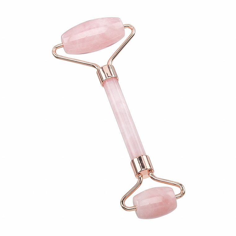 Quartz Facial Roller - Zoe Ayla Luxurious Rose Quartz Facial Roller — photo N2