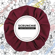 Fragrances, Perfumes, Cosmetics MakeUp - Knit Classic Scrunchie, Burgundy