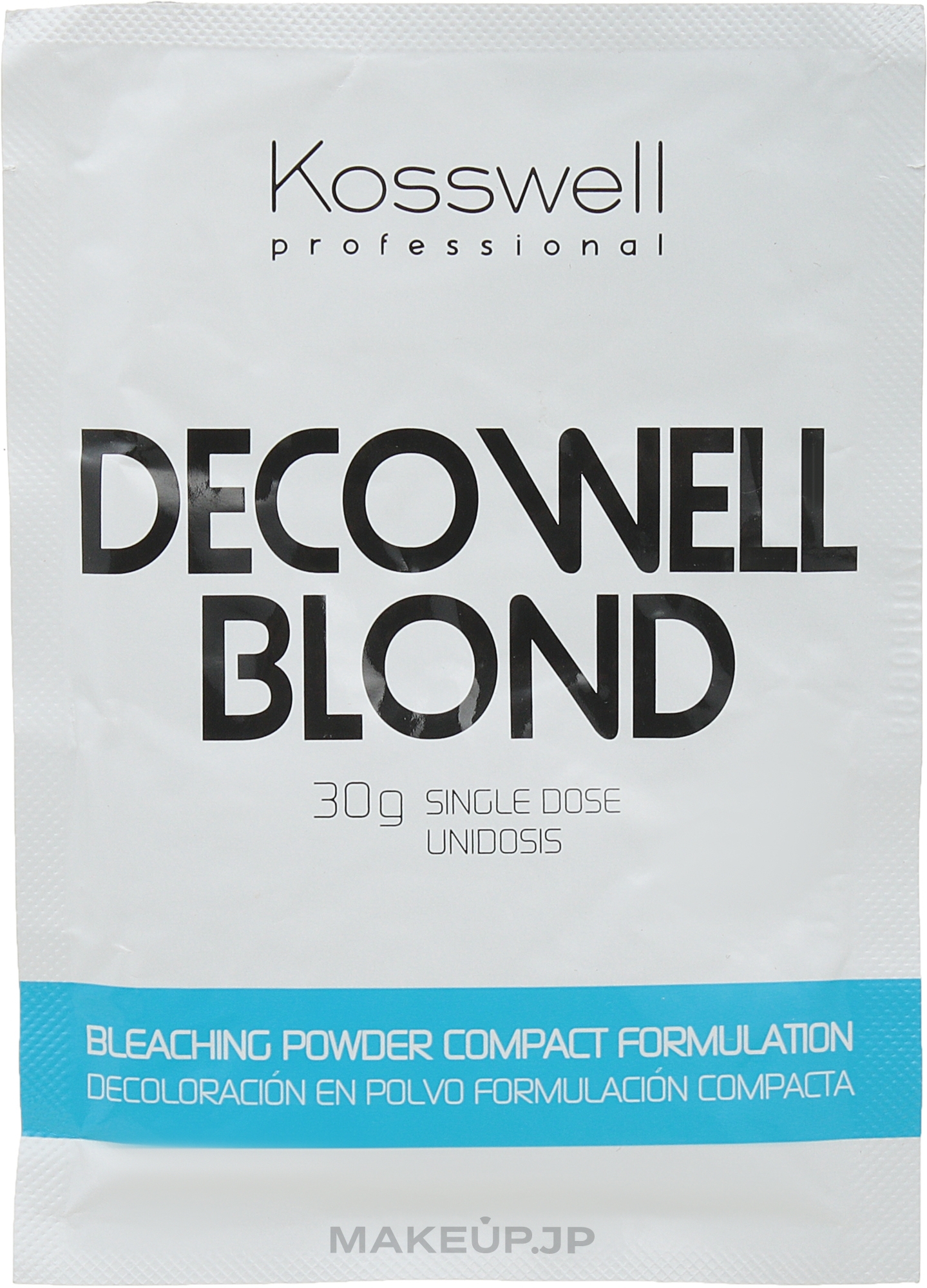 Whitening Powder, Sky Blue - Kosswell Professional Decowell Blond — photo 30 g