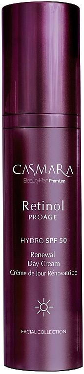 Renewing Retinol Day Cream SPF 50 - Casmara Retinol Proage Renewal Day Cream Hydro SPF50 — photo N1