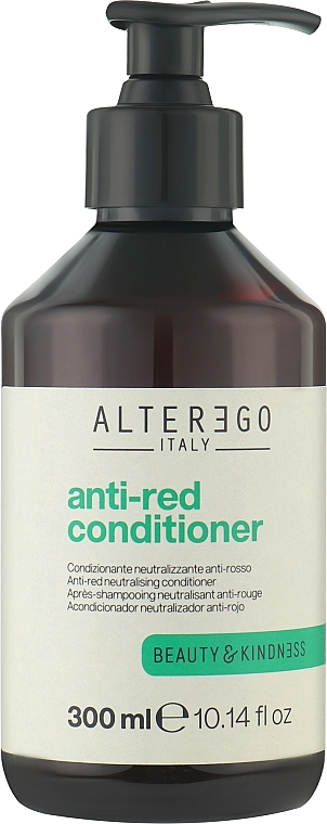 Dark Hair Conditioner - Alter Ego Anti-Red Conditioner — photo N1
