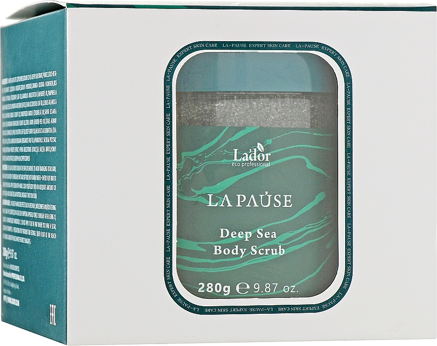 Sea Salt Body Scrub - La'dor La-pause Deep Sea Body Scrub — photo N1