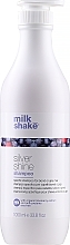 Shampoo for Gray & Blonde Hair - Milk Shake Special Silver Shine Shampoo — photo N3