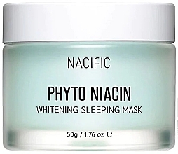 Brightening Night Mask - Nacific Phyto Niacin Whitening Sleeping Mask — photo N1