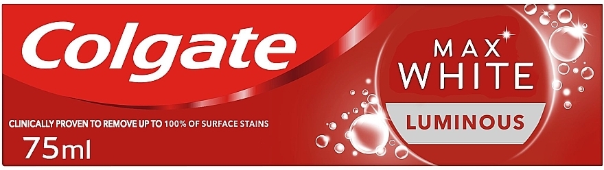 Whitening Toothpaste - Colgate Max White One Luminous — photo N4