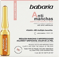 Fragrances, Perfumes, Cosmetics Anti-Pigmentation Ampoules - Babaria Anti-Spots Ampoules