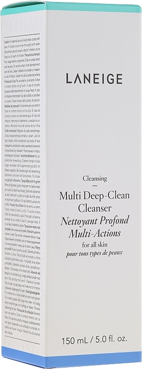 Multifunctional Deep Cleansing Foam - Laneige Multi Deep-Clean Cleanser  — photo N2