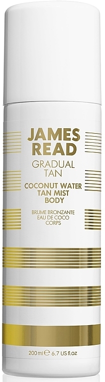 Coconut Water Spray "Refreshing Glow" - James Read Gradual Tan Coconut Water Tan Mist Body — photo N8