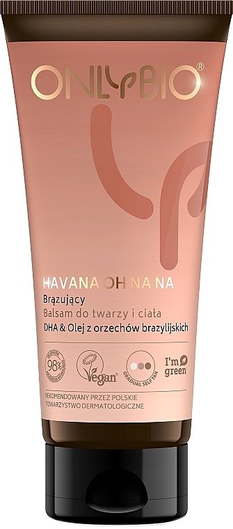 Bronzing Face & Body Balm - Only Bio Havana Oh Na Na Bronzing Balm — photo N1