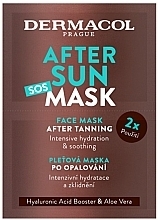 Fragrances, Perfumes, Cosmetics After Sun Mask - Dermacol After Sun Face Mask