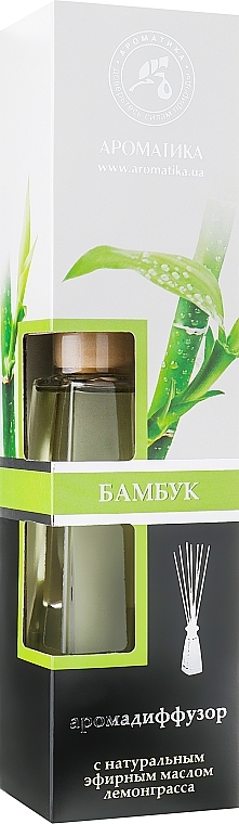 Bamboo Reed Diffuser - Aromatika — photo N1