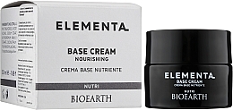 Nourishing Shea Butter Face Cream - Bioearth Elementa Base Cream Nutri — photo N2