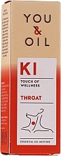 Fragrances, Perfumes, Cosmetics Essential Oil Blend - You & Oil KI-Throat Touch Of Welness Essential Oil