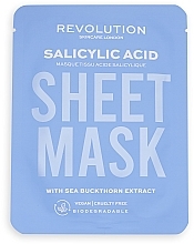 Set - Revolution Skincare Blemish Prone Skin Biodegradable Sheet Mask (3 x f/mask) — photo N4