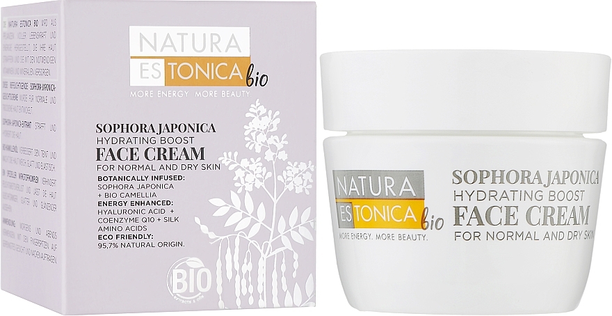 Moisturizing Sophora Japonica Face Cream - Natura Estonica Sophora Japonica Face Cream — photo N2