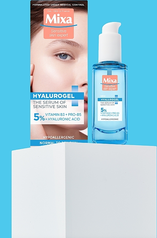 Serum for Sensitive Skin - Mixa Hyalurogel The Serum Of Sensitive Skin — photo N12