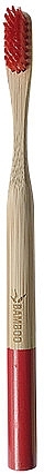 Bamboo Toothbrush, hard, red - Himalaya Dal 1989 Bamboo Toothbrush — photo N1