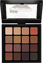 Eyeshadow Palette - NYX Professional Makeup Ultimate Shadow Palette USP15 Ultimate Queen — photo N3