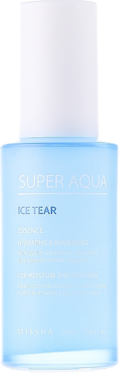 Intensive Moisturizing Facial Essence - Missha Super Aqua Ice Tear Essence — photo N2