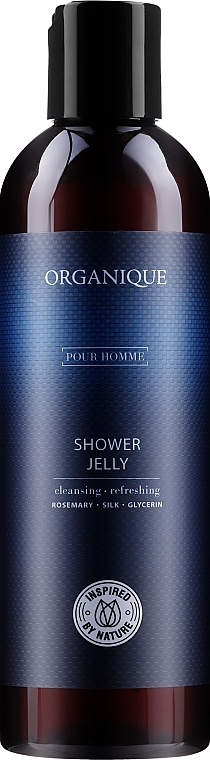 Refreshing Shower Gel - Organique Naturals Pour Homme Shower Jelly — photo N6